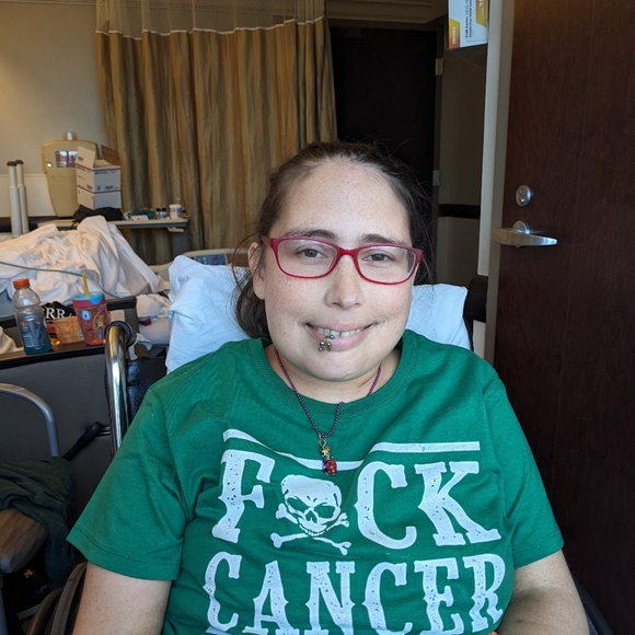 Update on our status! F🧿ck Cancer!💖💜✨🏡💞🫶💜🌜🥰 - Picture 5 of 17